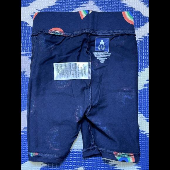 Gap ORGANIC Kids Rainbow Bike Shorts Sz.18-24m - by Loving Kindness Everyday - Picture 7 of 14